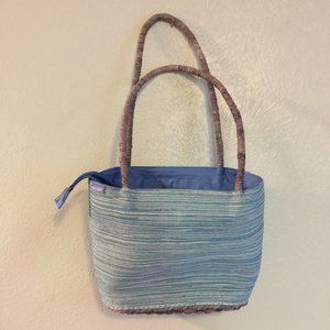 Wallaroo Poly Braid lightweight blue bag, NWT
